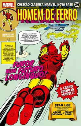 Coleção Clássica Marvel: Nova Fase 24 - Homem de Ferro 09