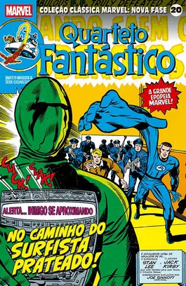 Coleção Clássica Marvel: Nova Fase 20: Quarteto Fantástico 16 - No Caminho Do Surfista Prateado