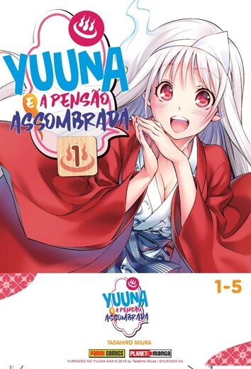 KIT: Yuuna e a Pensão Assombrada 1 a 5