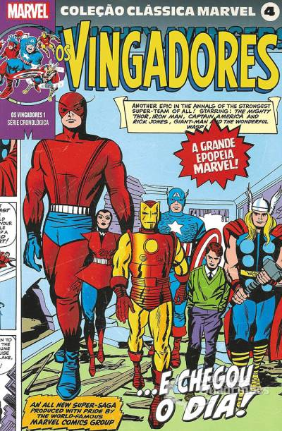 Coleção Clássica Marvel 04: Vingadores 01