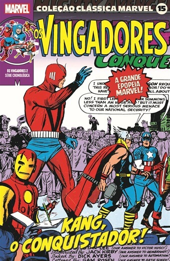 Coleção Clássica Marvel 15: Vingadores 2