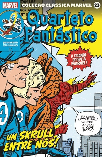 Coleção Clássica Marvel 23: Quarteto Fantástico 4