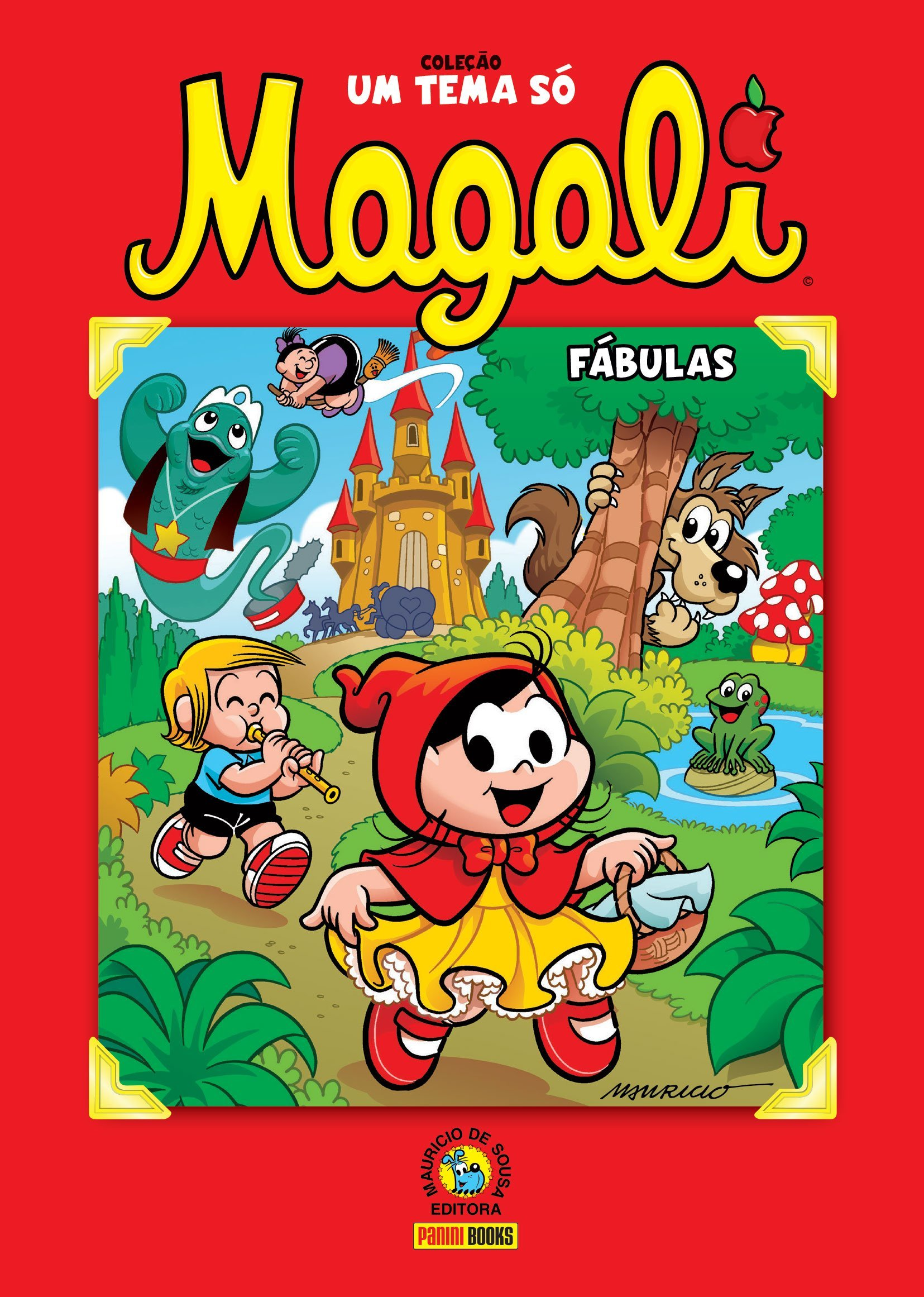 Coleção Um Tema Só: Magali Fábulas