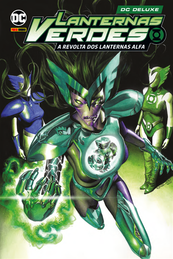 Lanternas Verdes: A Revolta dos Lanternas Alfa: DC Deluxe