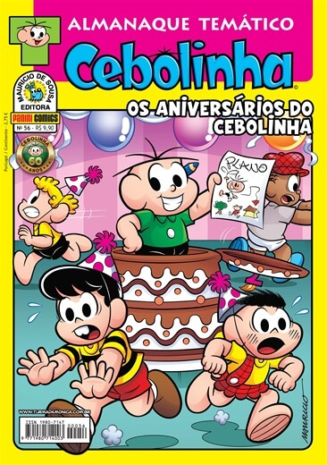 Almanaque Temático 56: Os aniversários do Cebolinha