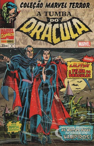 Coleção Histórica Marvel: A Tumba do Drácula 4