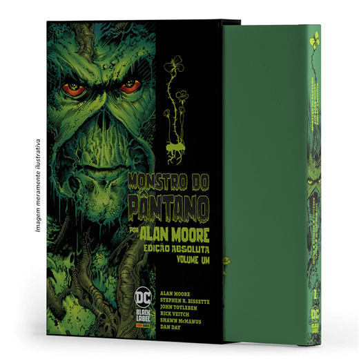 Monstro do Pântano 01 por Alan Moore (Absolute)