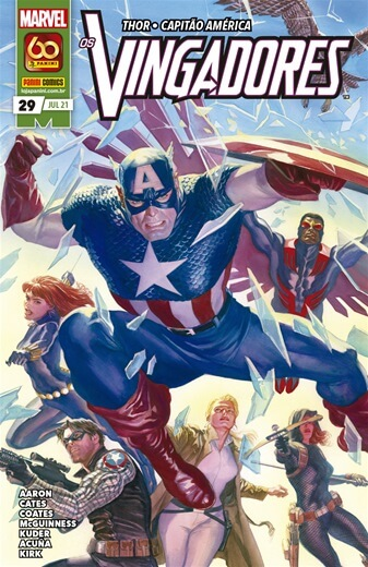 Vingadores 29: Thor e Capitão América
