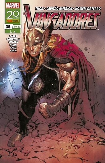 Vingadores 35: Thor-Capitão América-Homem de Ferro