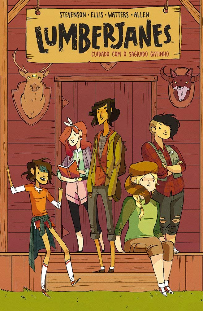 Lumberjanes 1: Cuidado com o Sagrado Gatinho