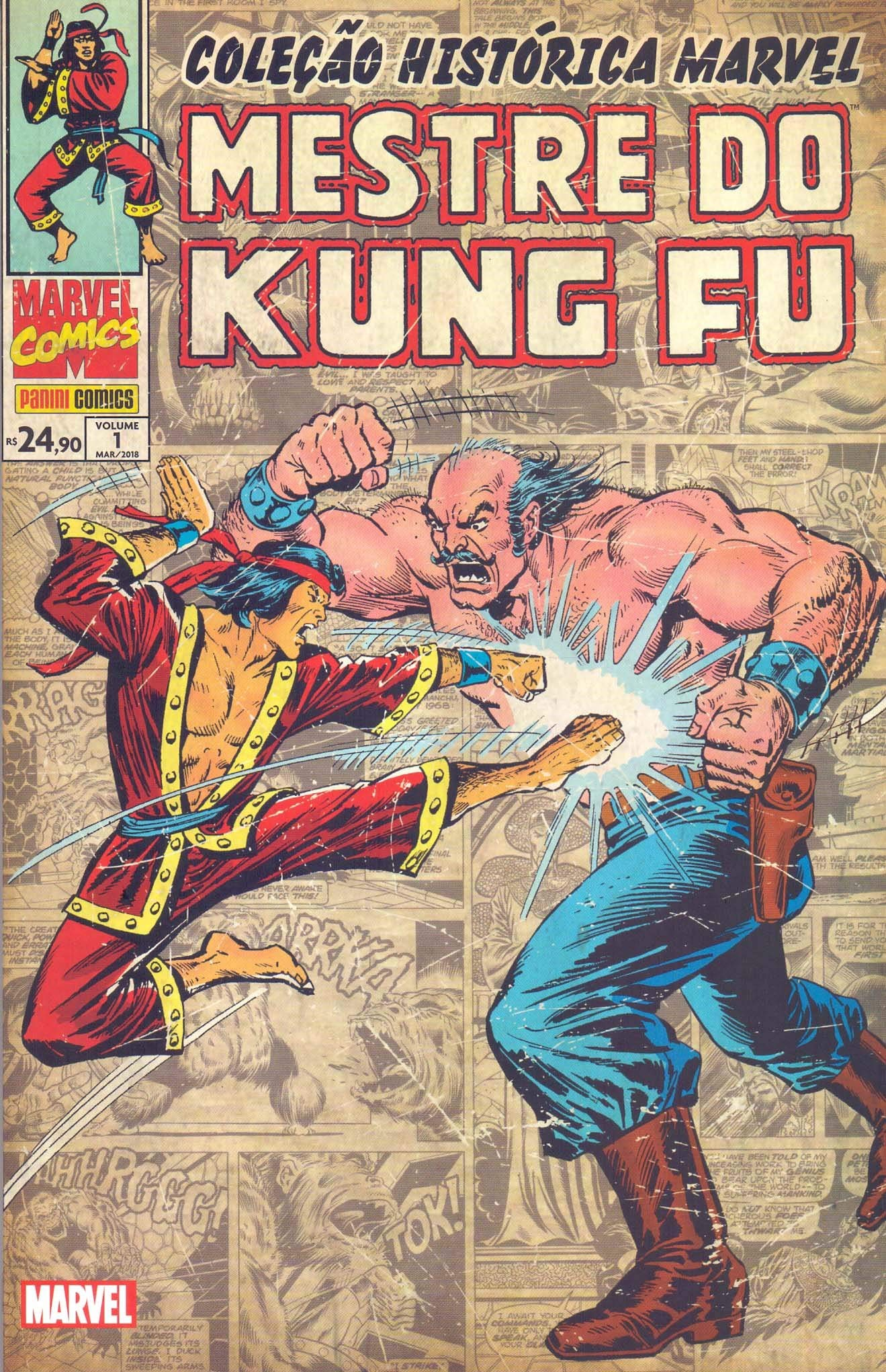 Coleção Histórica Marvel: Mestre do Kung-Fu 1
