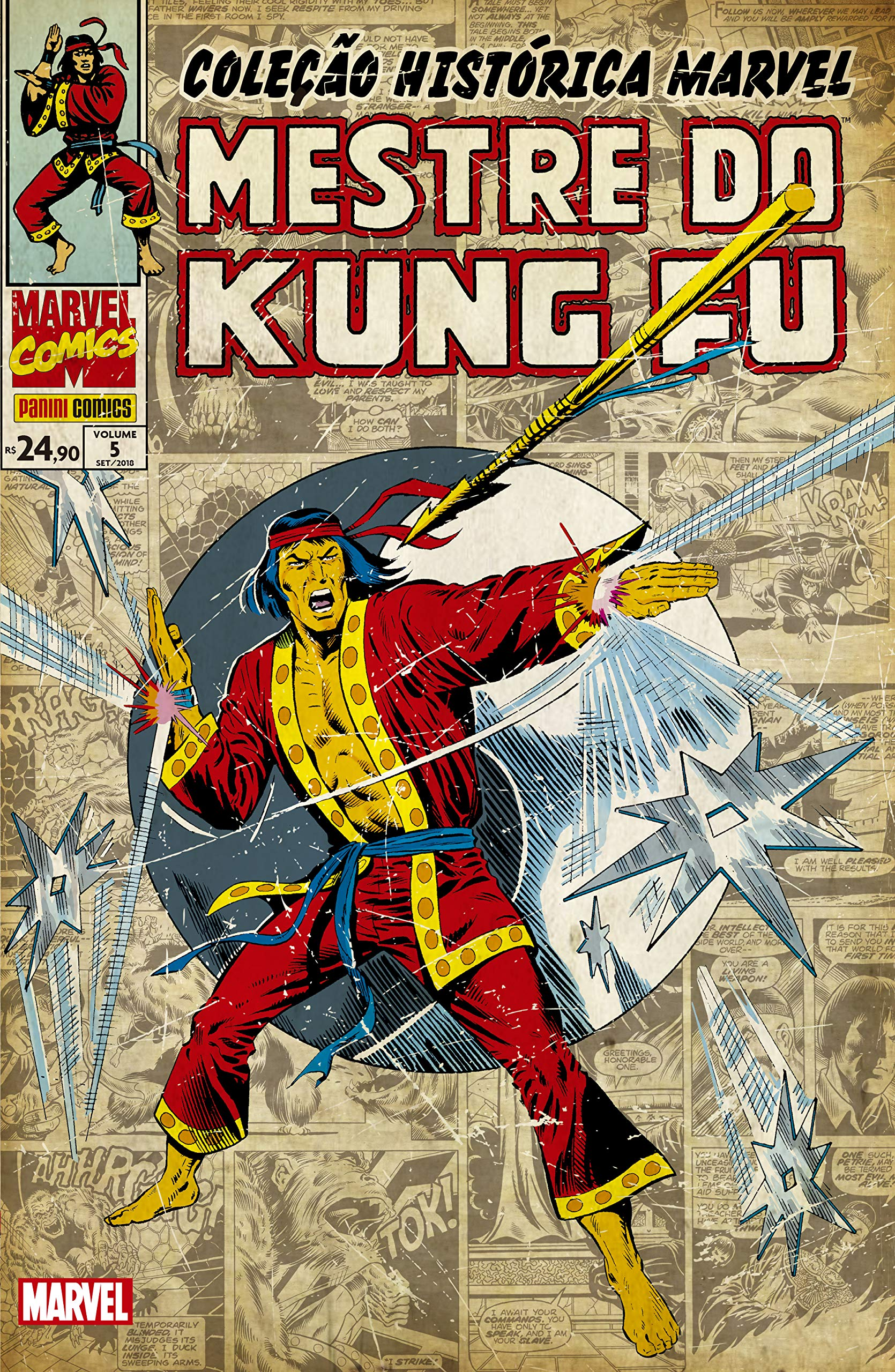 Coleção Histórica Marvel: Mestre Do Kung-Fu 5