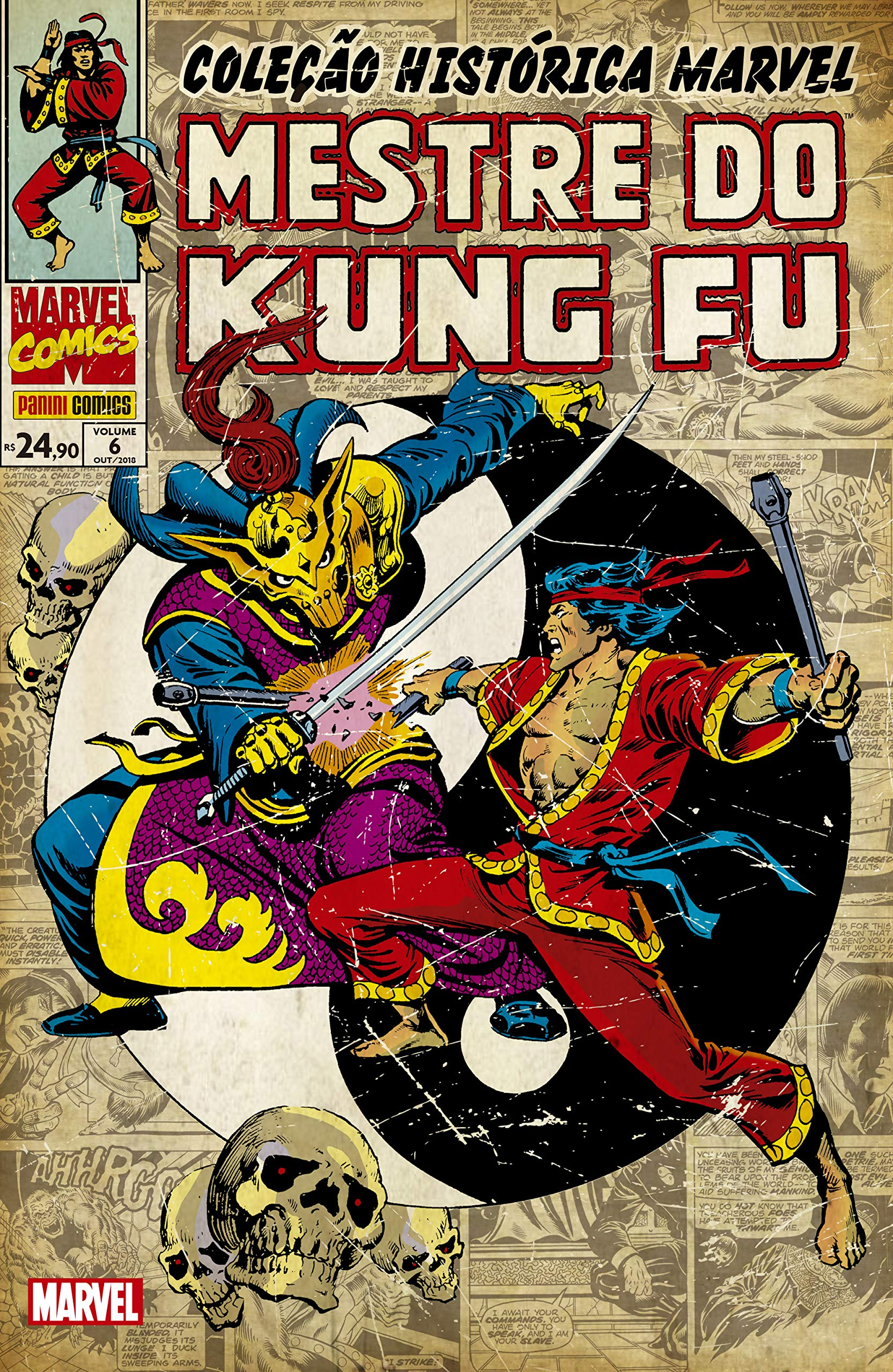 Coleção Histórica Marvel: Mestre do Kung-Fu 6