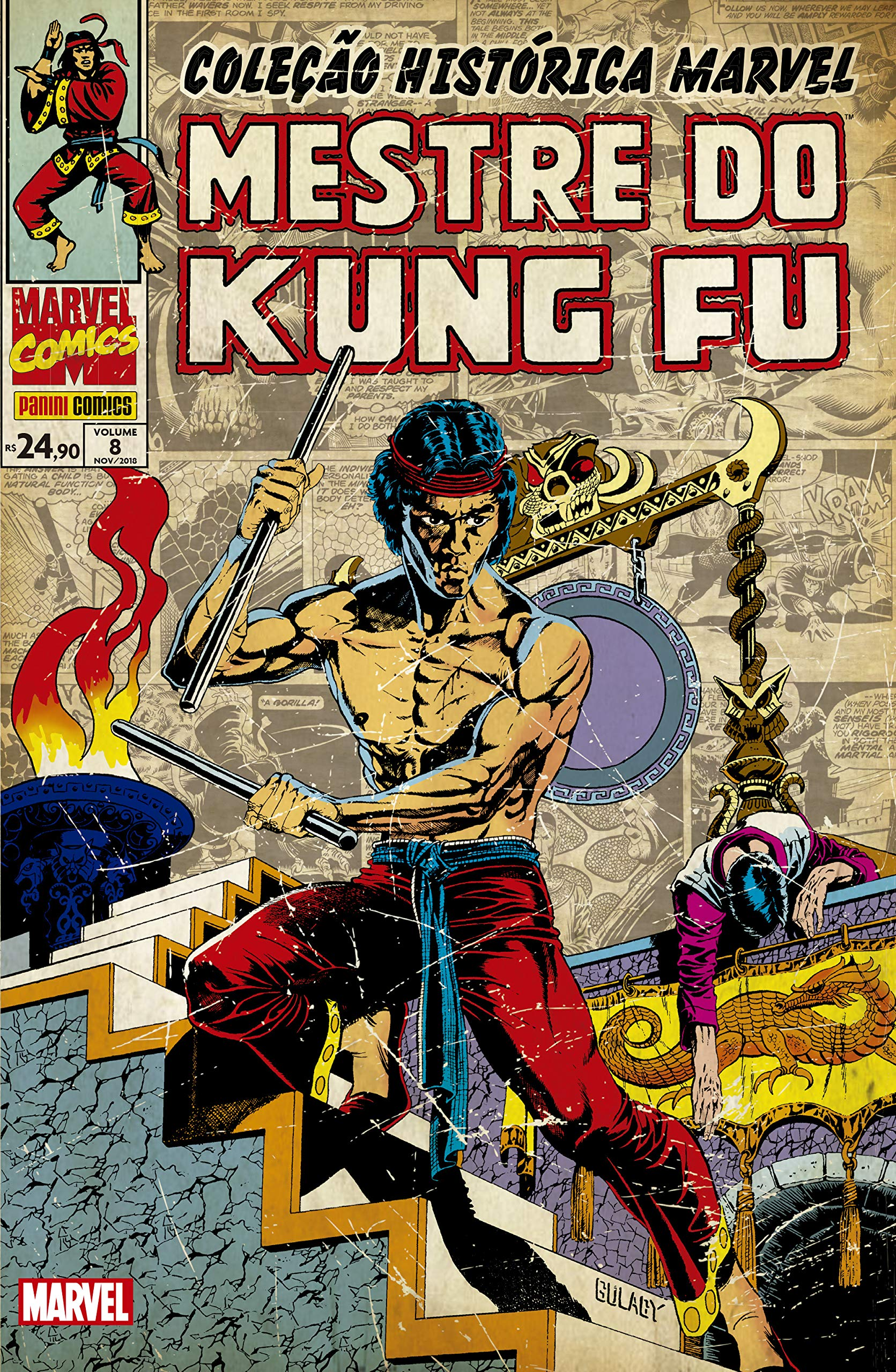 Coleção Histórica Marvel: Mestre do Kung-Fu 8