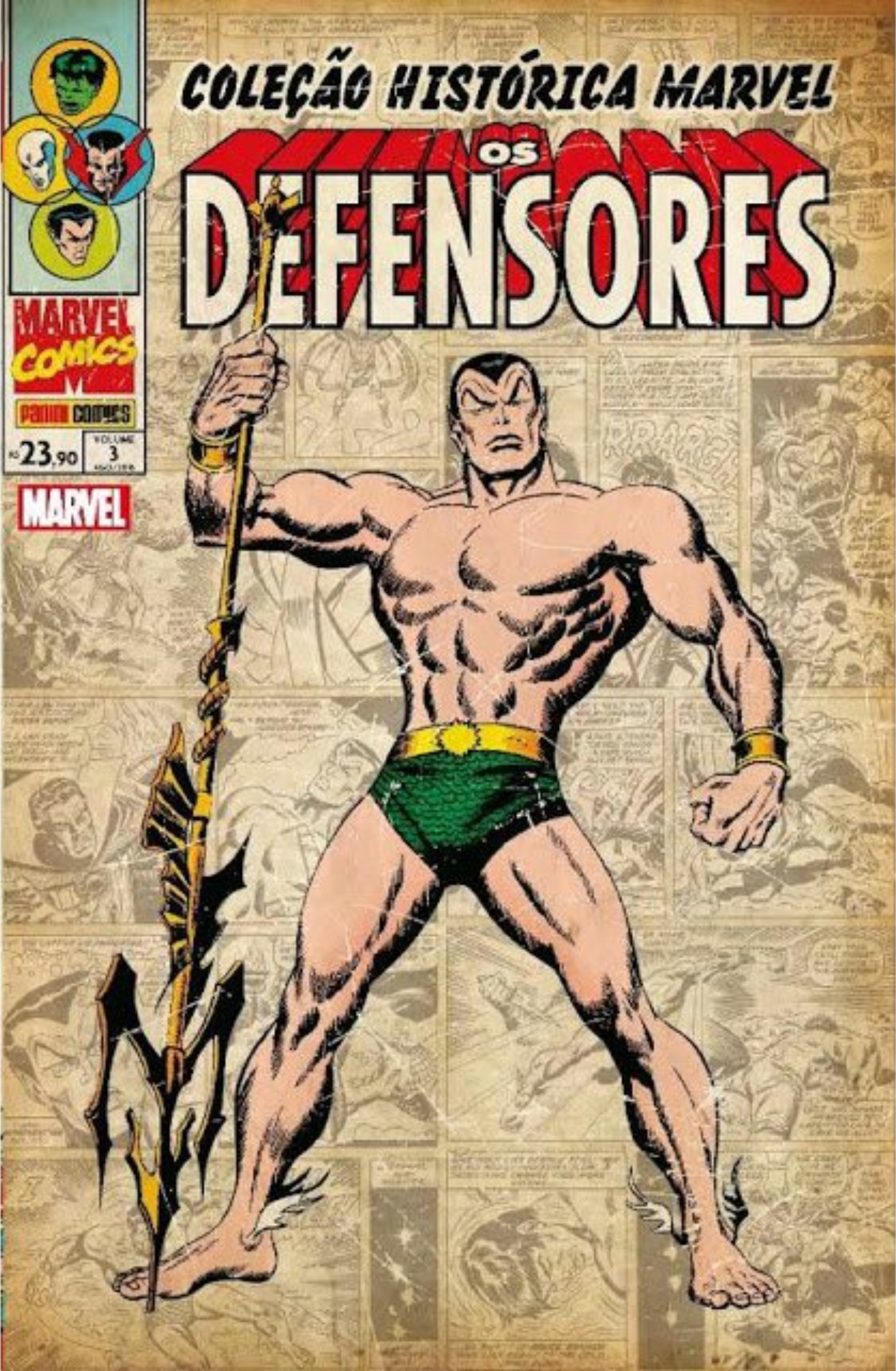 Coleção Histórica Marvel: Defensores 3