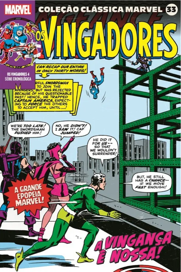 Coleção Clássica Marvel 33: Vingadores 4
