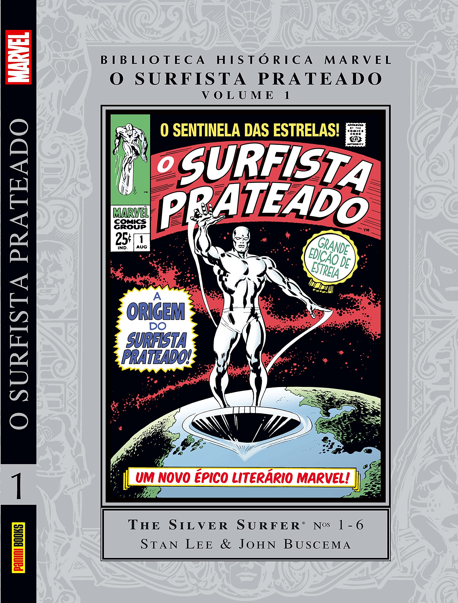 Biblioteca Histórica Marvel: Surfista Prateado 1