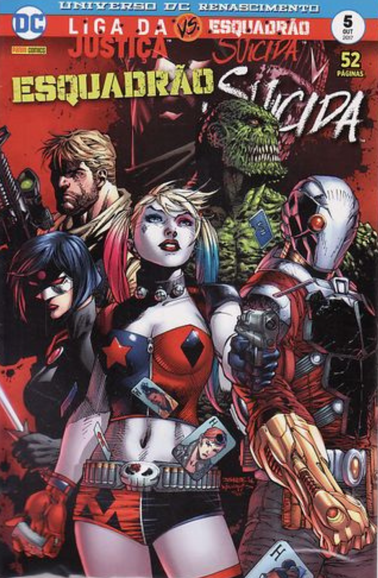 Esquadrão Suicida 05: Liga Da Justiça Vs Esquadrão Suicida - Renascimento