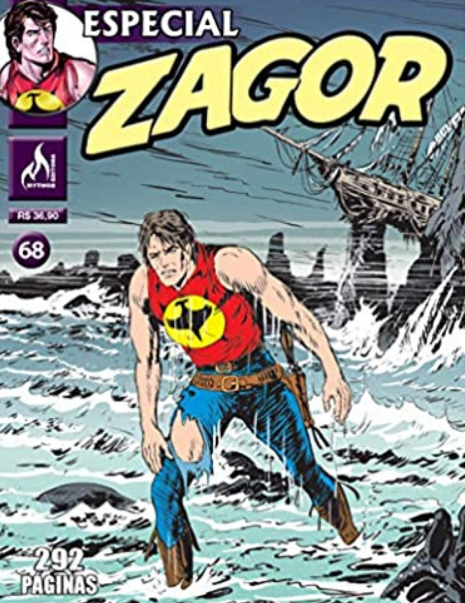 Zagor Especial 68: O Mistério Da Ilha
