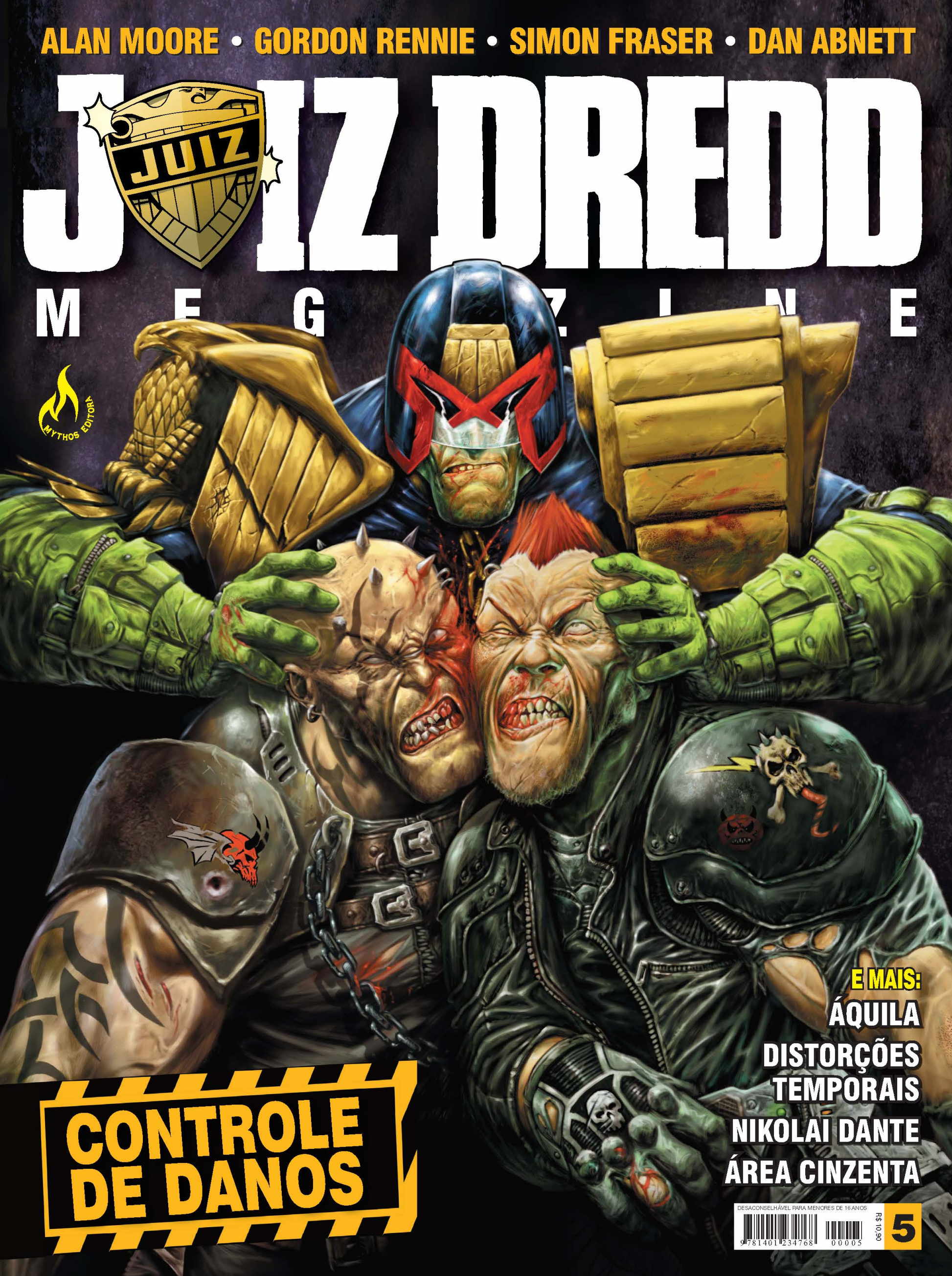 Juiz Dredd 05: Controle De Danos - Megazine