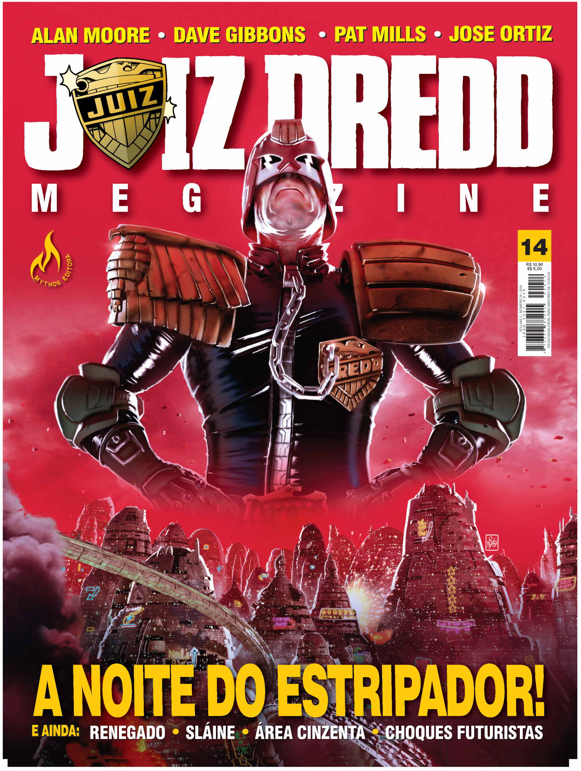Juiz Dredd 14: A Noite do Estripador! - Megazine