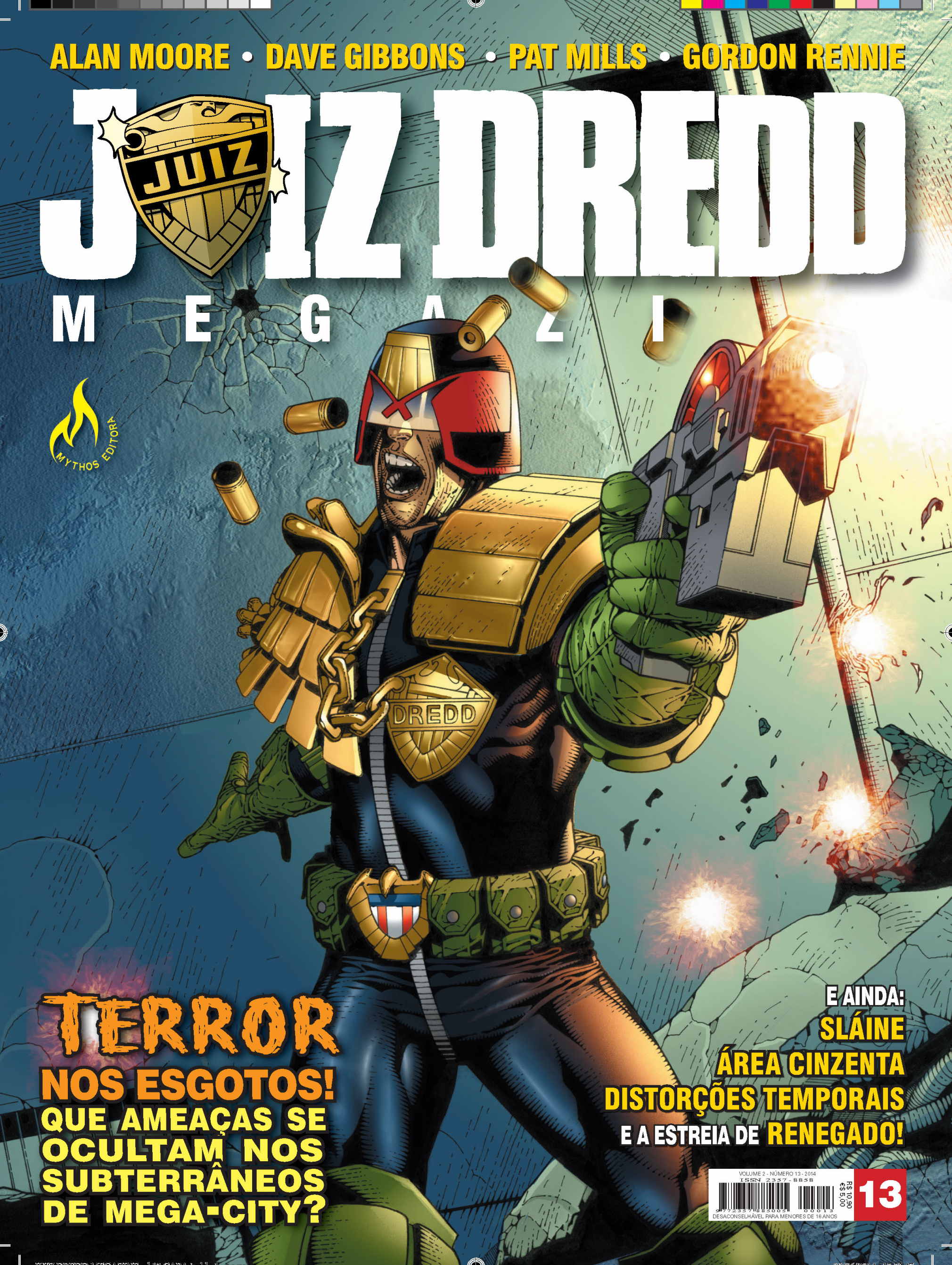 Juiz Dredd 13: Terror Nos Esgotos - Megazine