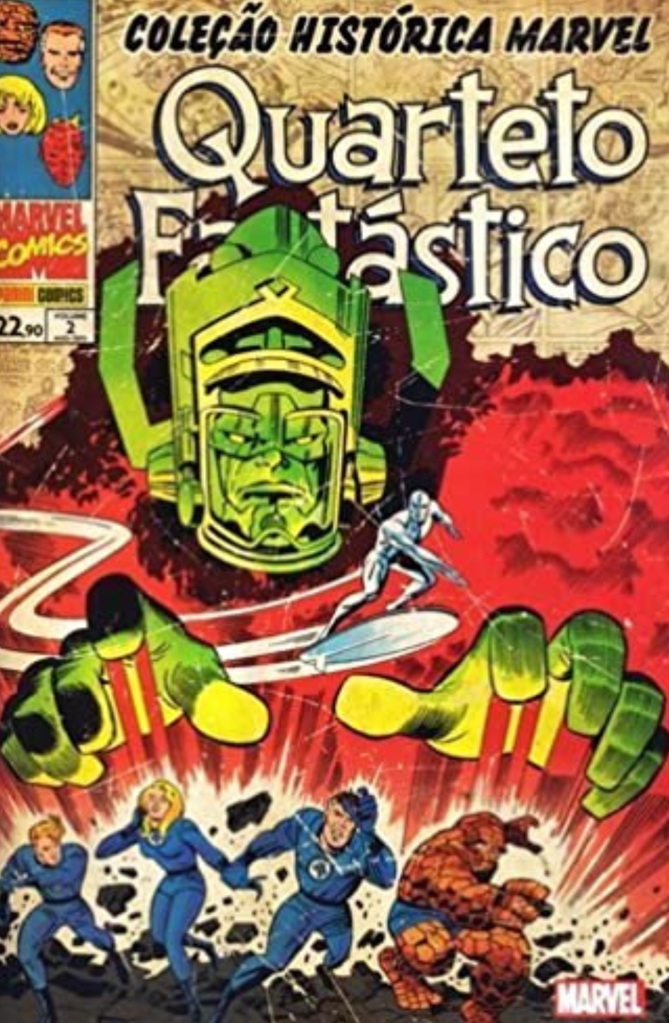 Coleção Histórica Marvel: Quarteto Fantástico 02