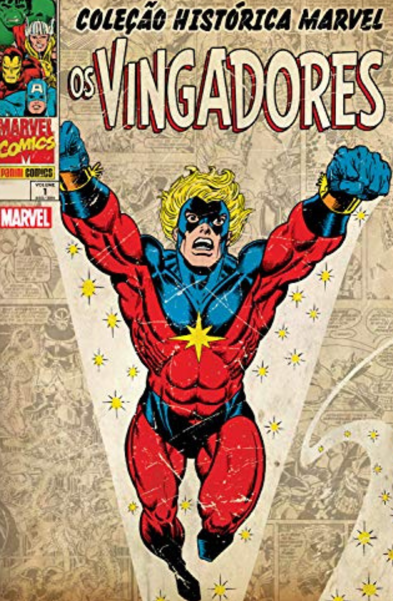 Coleção Histórica Marvel: Os Vingadores 01