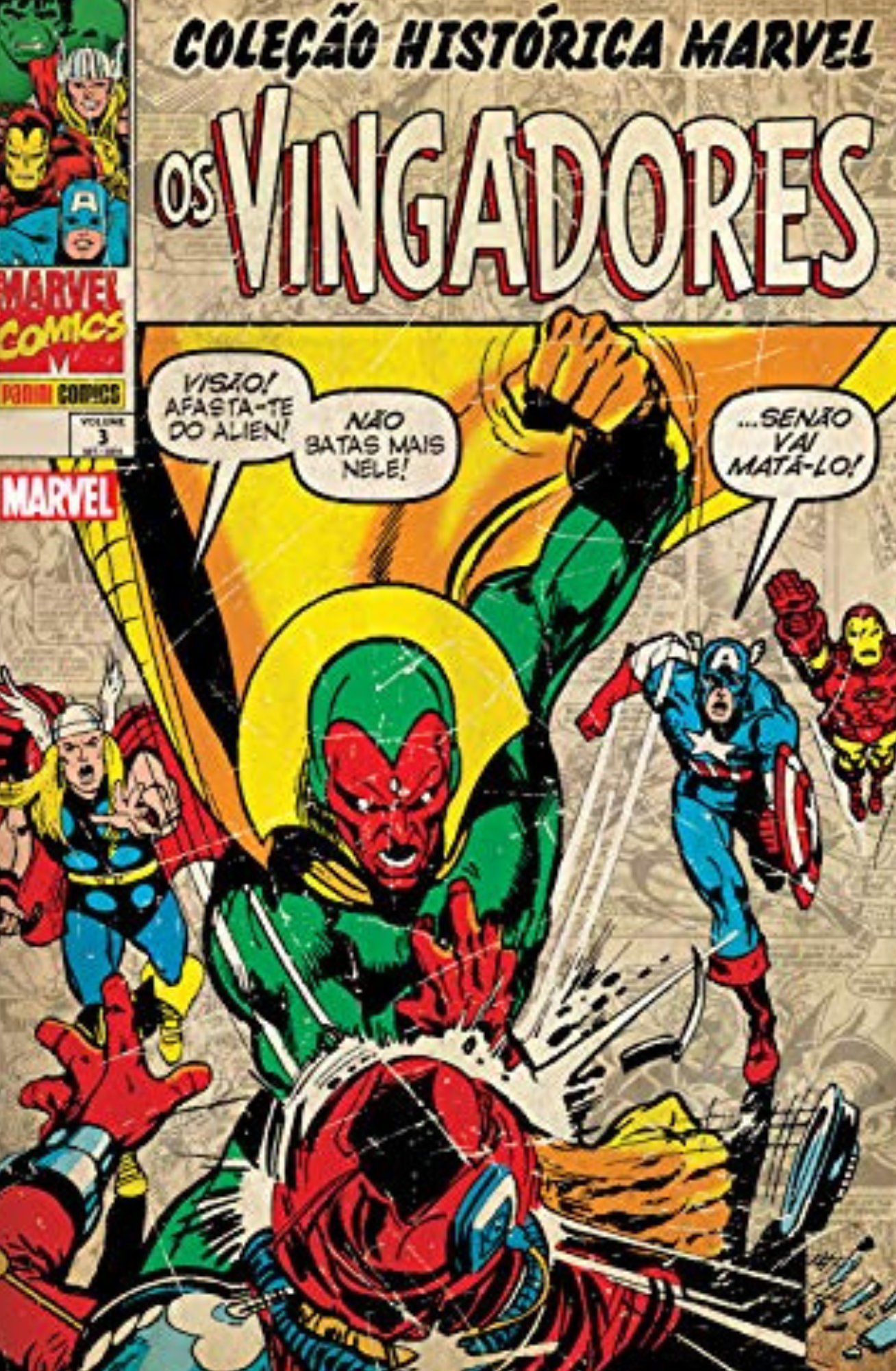 Coleção Histórica Marvel: Os Vingadores 03