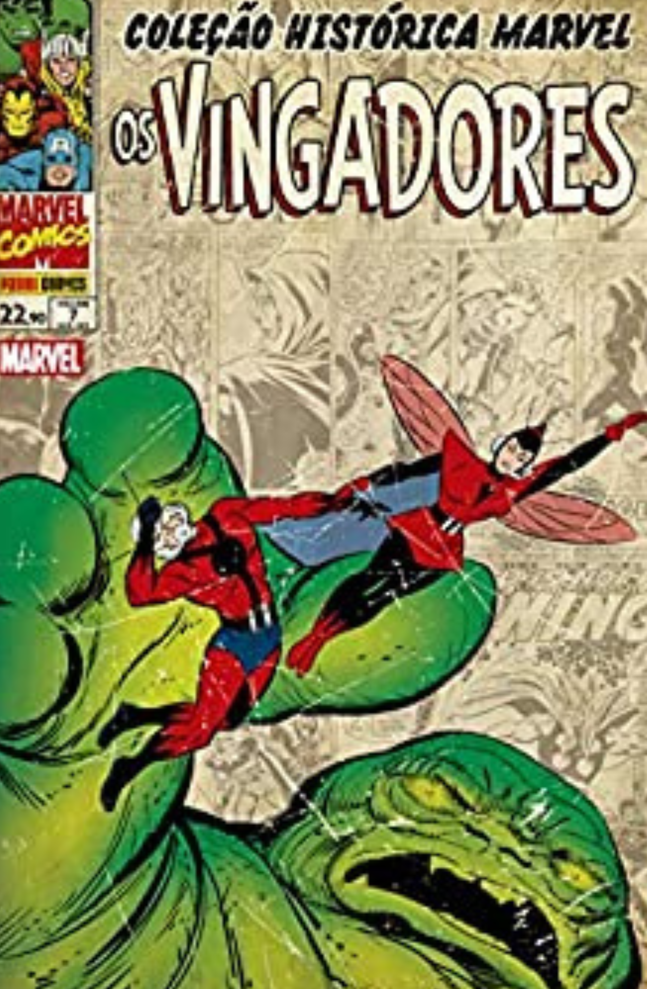 Coleção Histórica Marvel: Os Vingadores 07