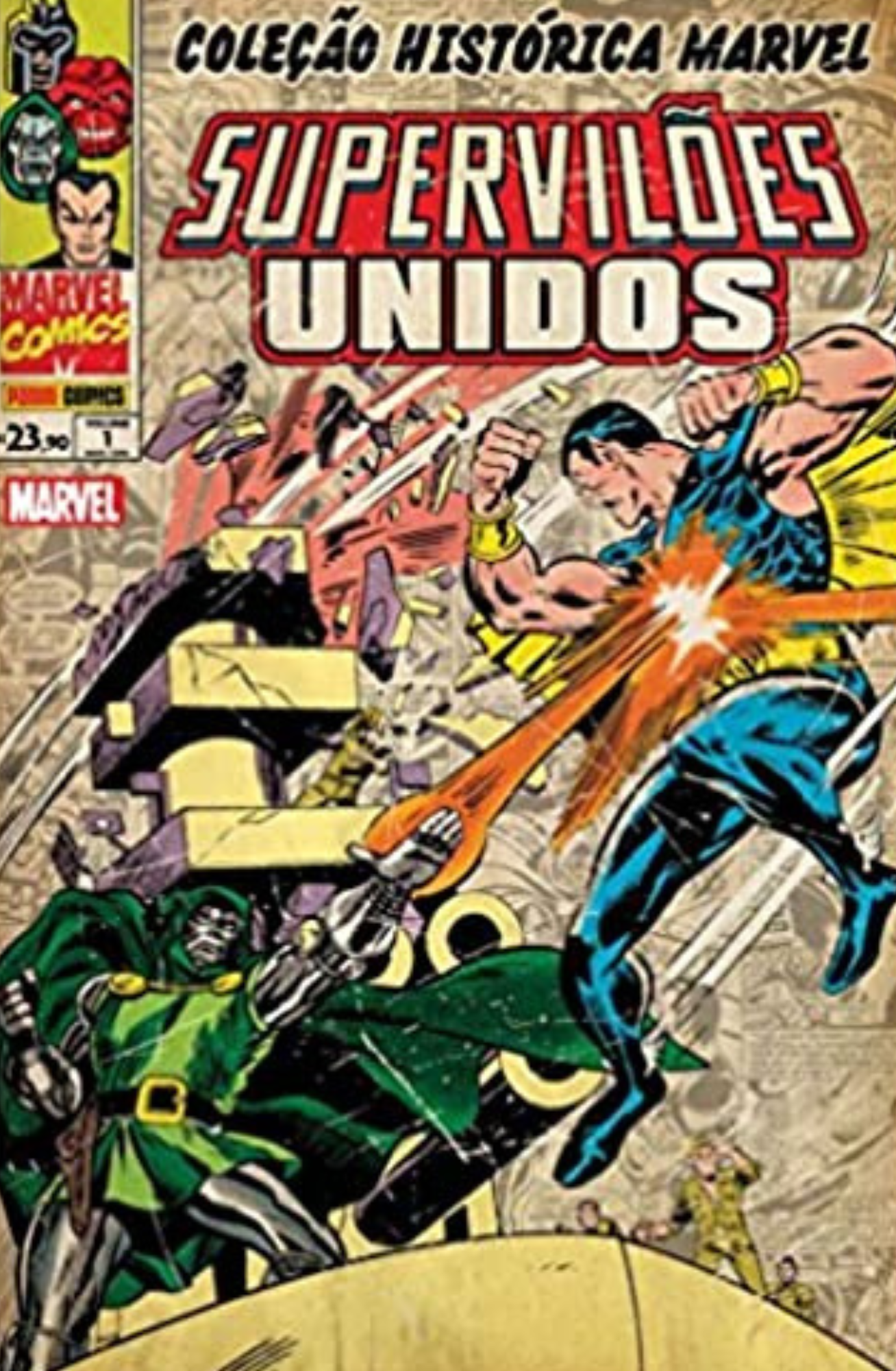 Coleção Histórica Marvel: Supervilões Unidos 01