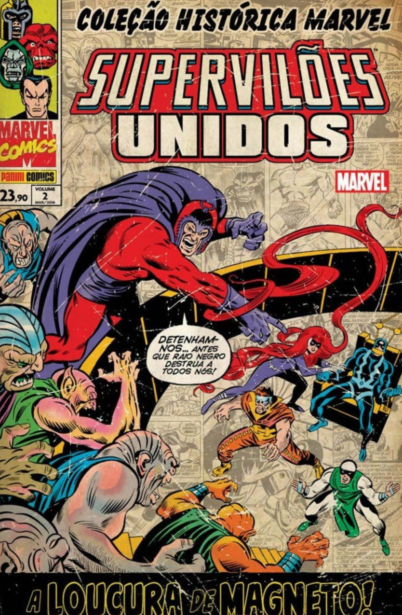 Coleção Histórica Marvel: Supervilões Unidos 02