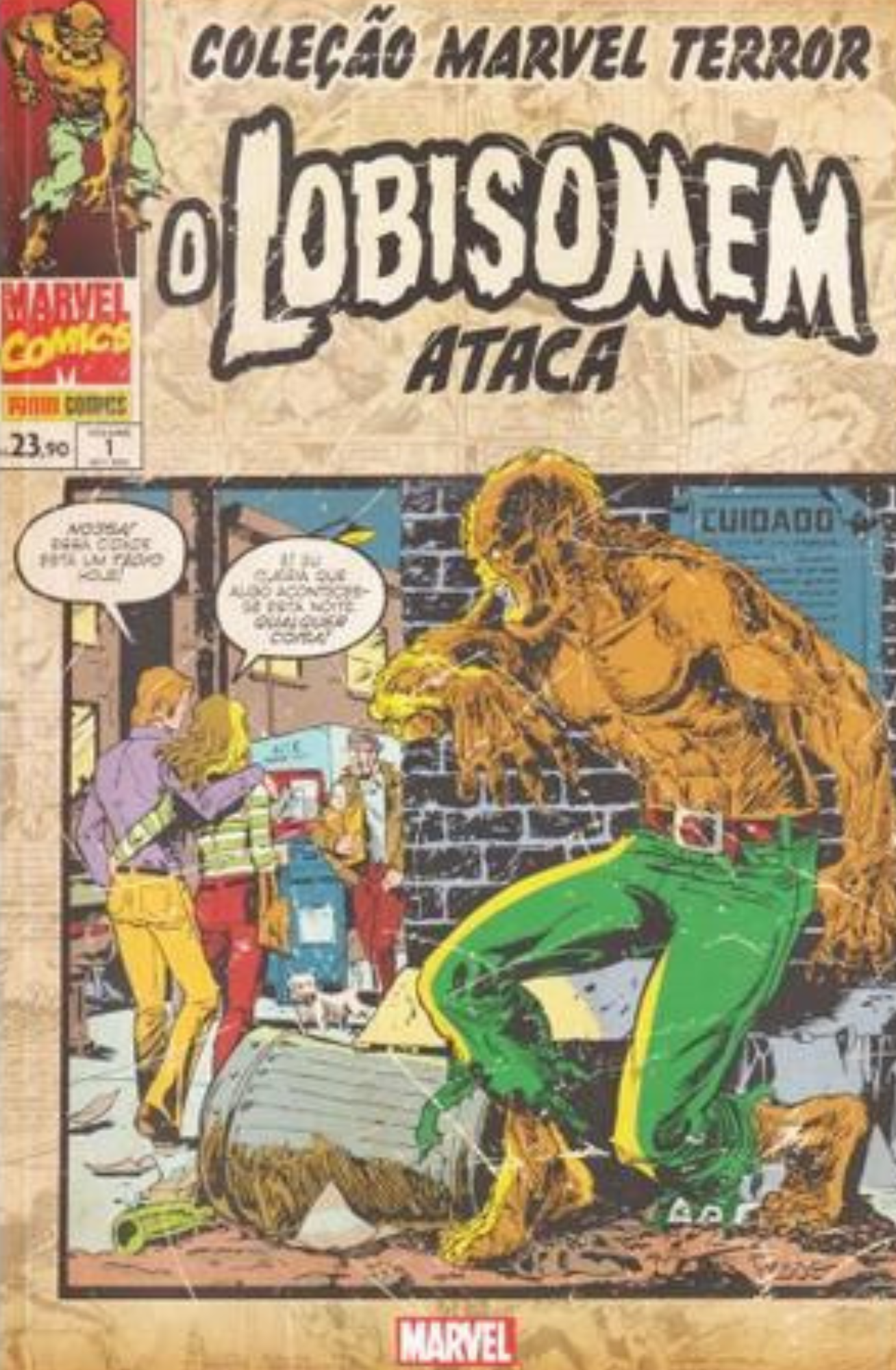 Coleção Marvel Terror: O Lobisomem Ataca 01