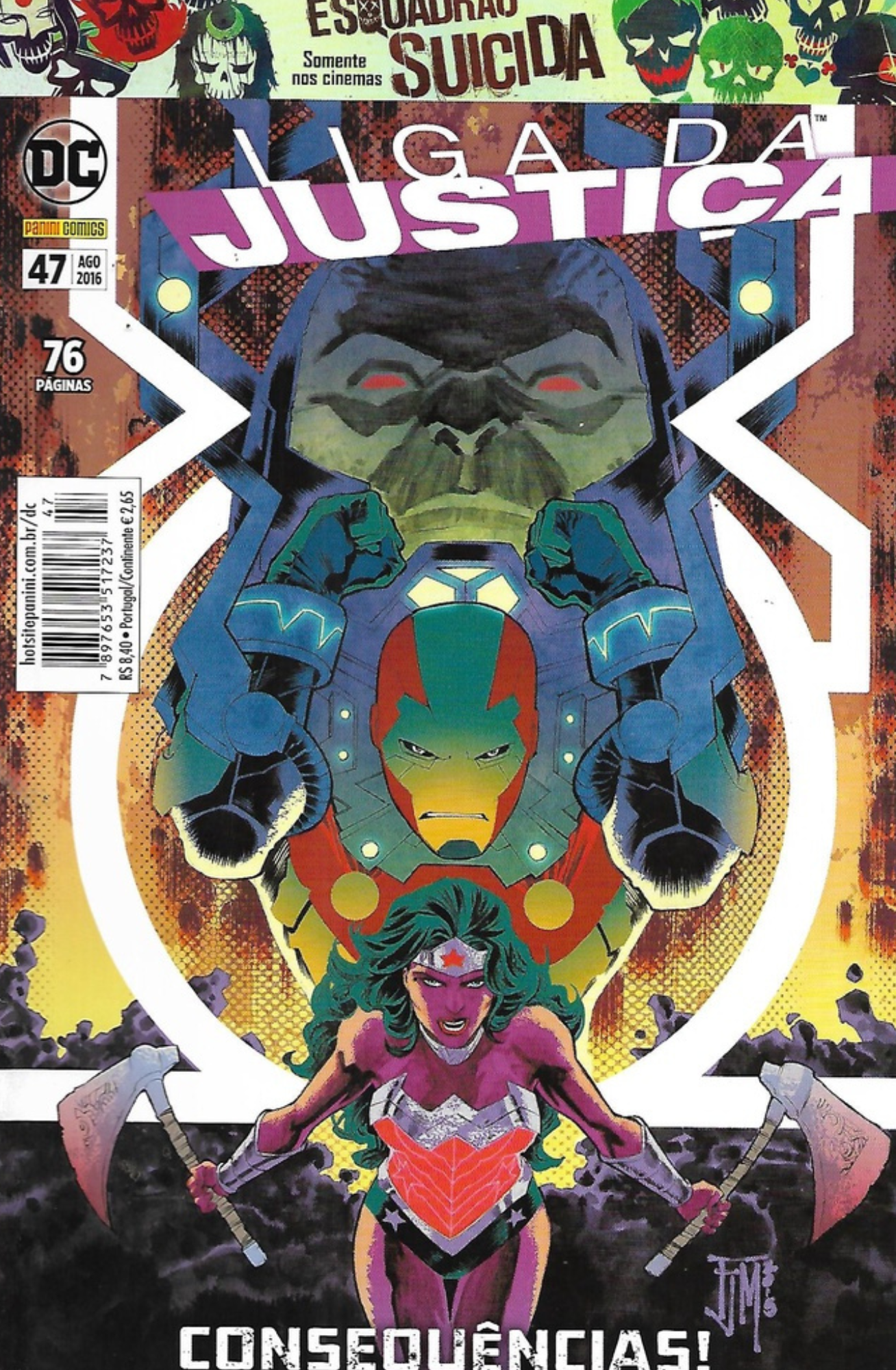 Liga da Justiça 47: Consequências! - Os Novos 52!