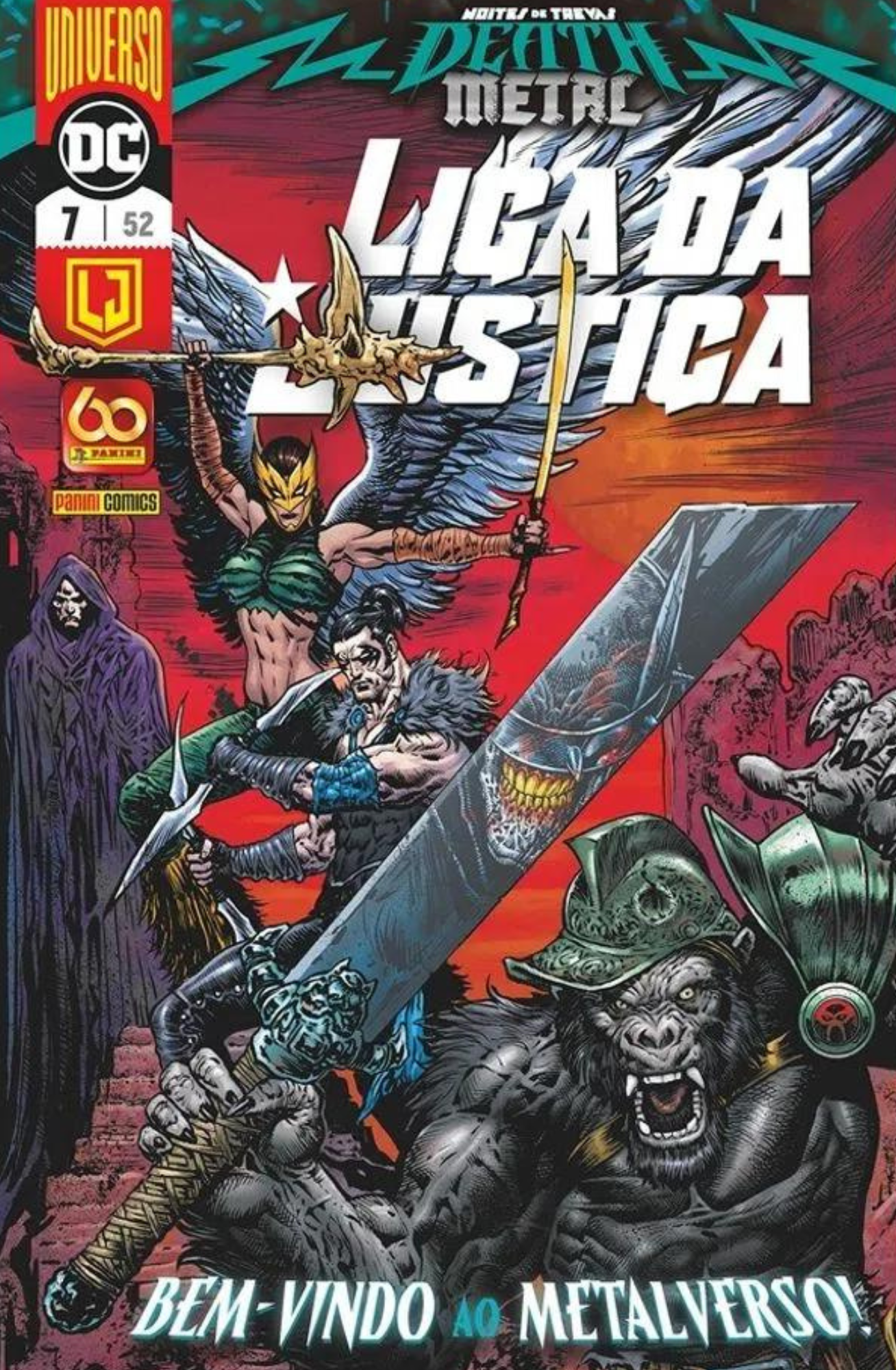 Liga da Justiça 07: Bem-vindo ao Metalverso!