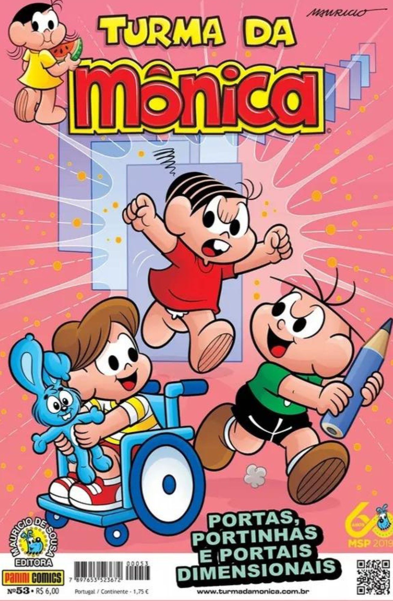 Turma da Mônica 53: Portas, Portinhas e Portais Dimensionais