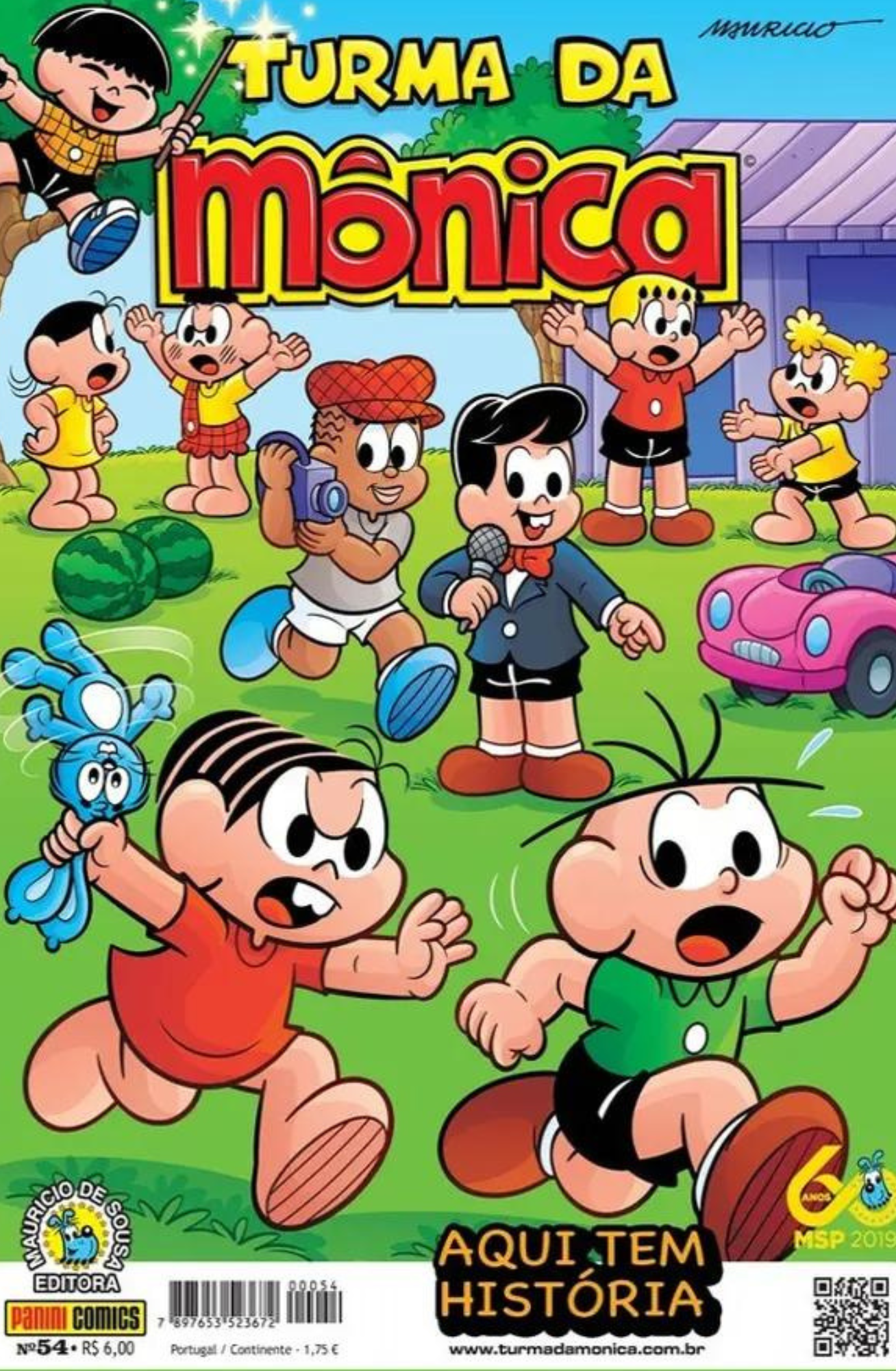 Turma da Mônica 54: Aqui Tem História