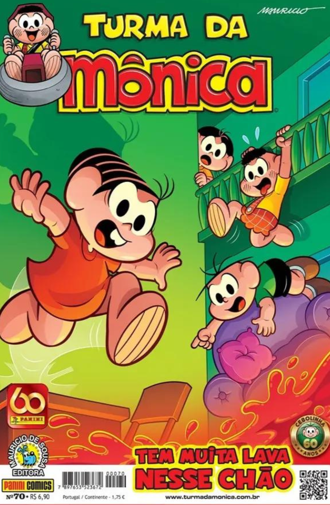 Turma da Mônica 70: Tem Muita Lava Nesse Chão