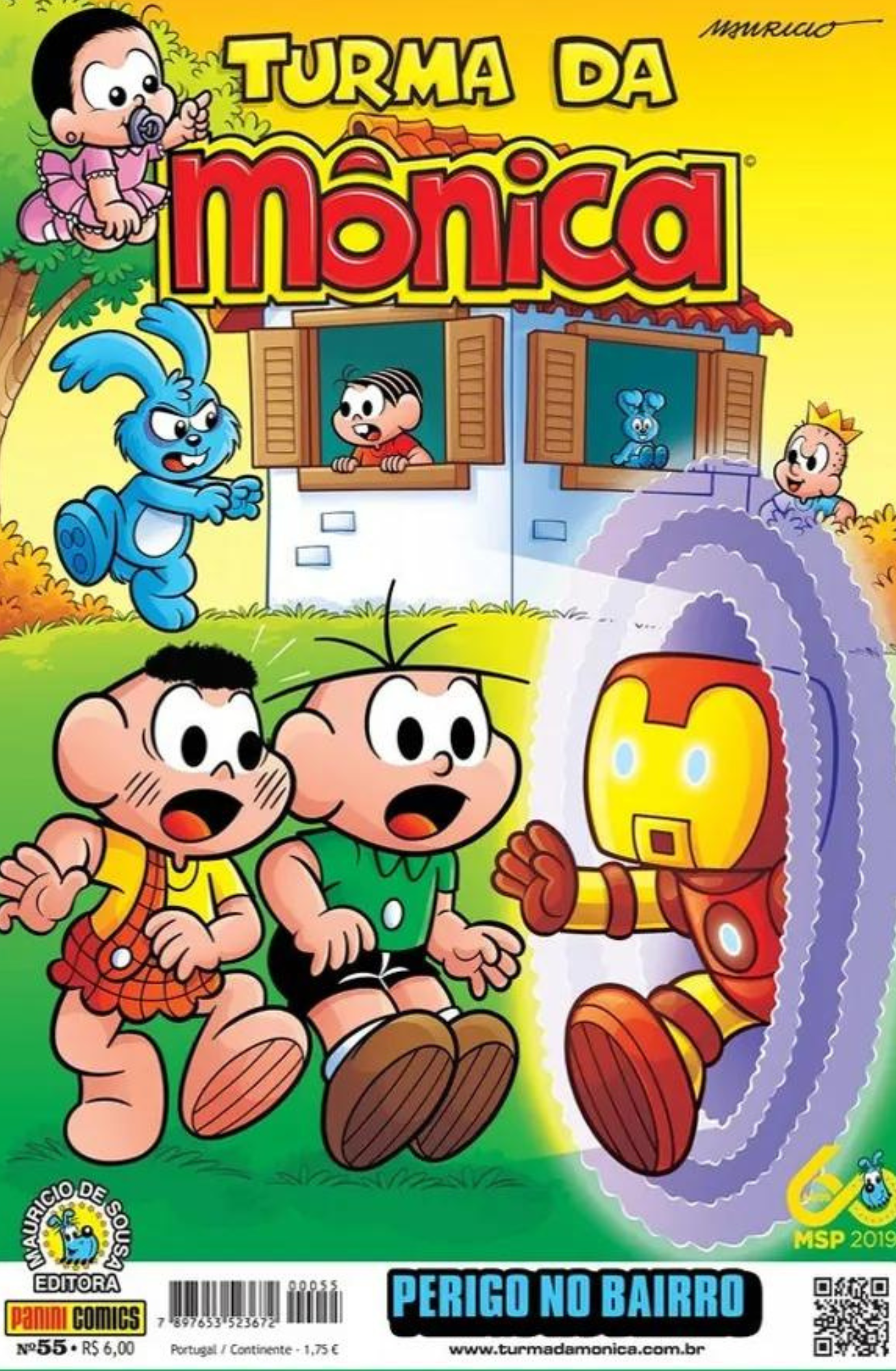 Turma da Mônica 55: Perigo No Bairro