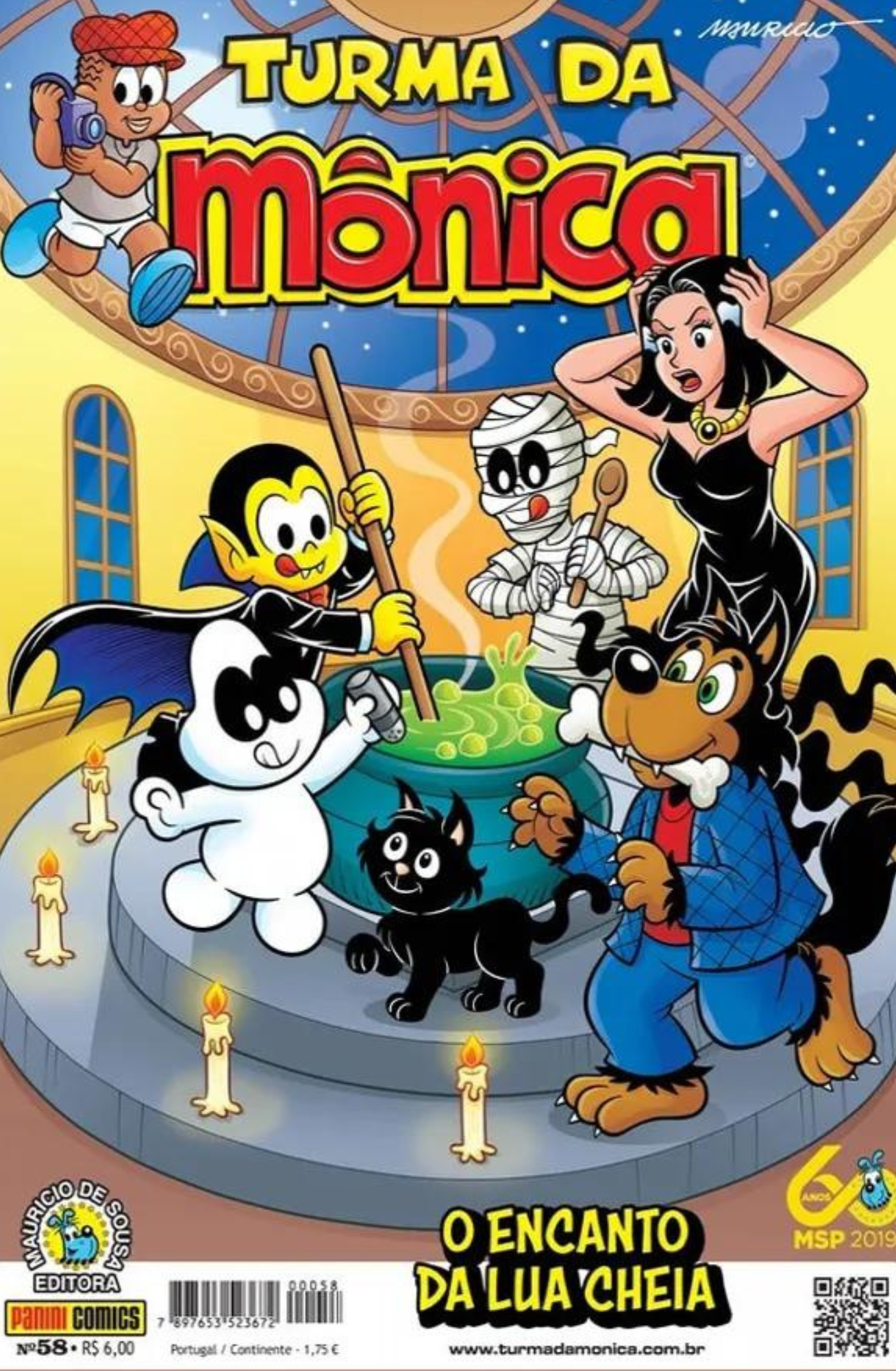 Turma da Mônica 58: O Encanto da Lua Cheia