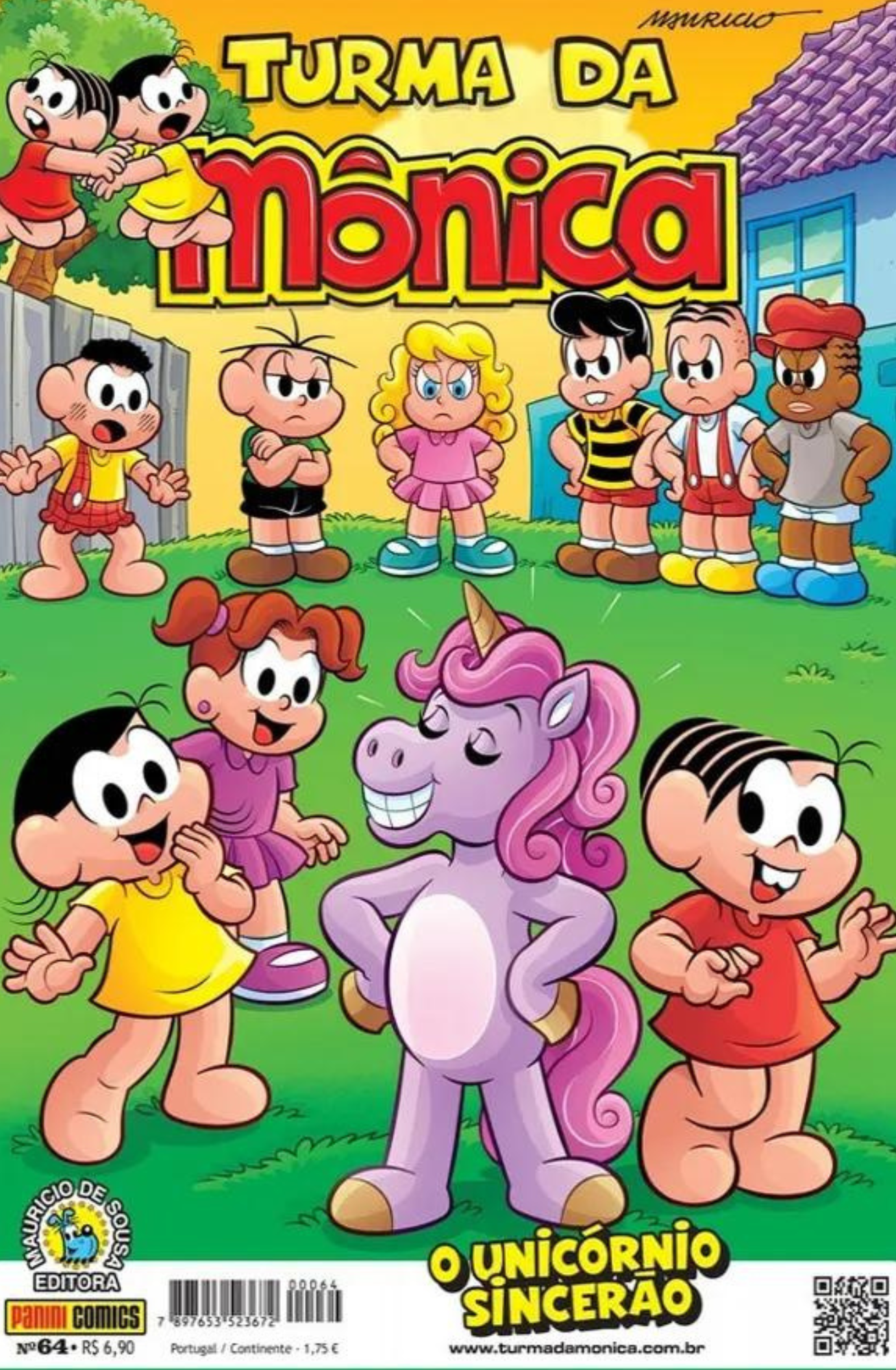 Turma da Mônica 64: O Unicórnio Sincerão