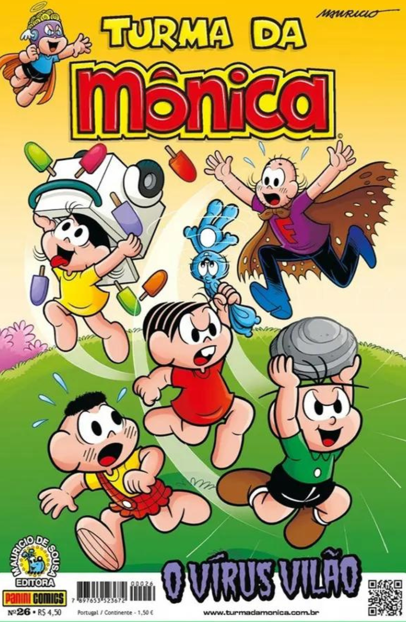 Turma da Mônica 26: O vírus vilão