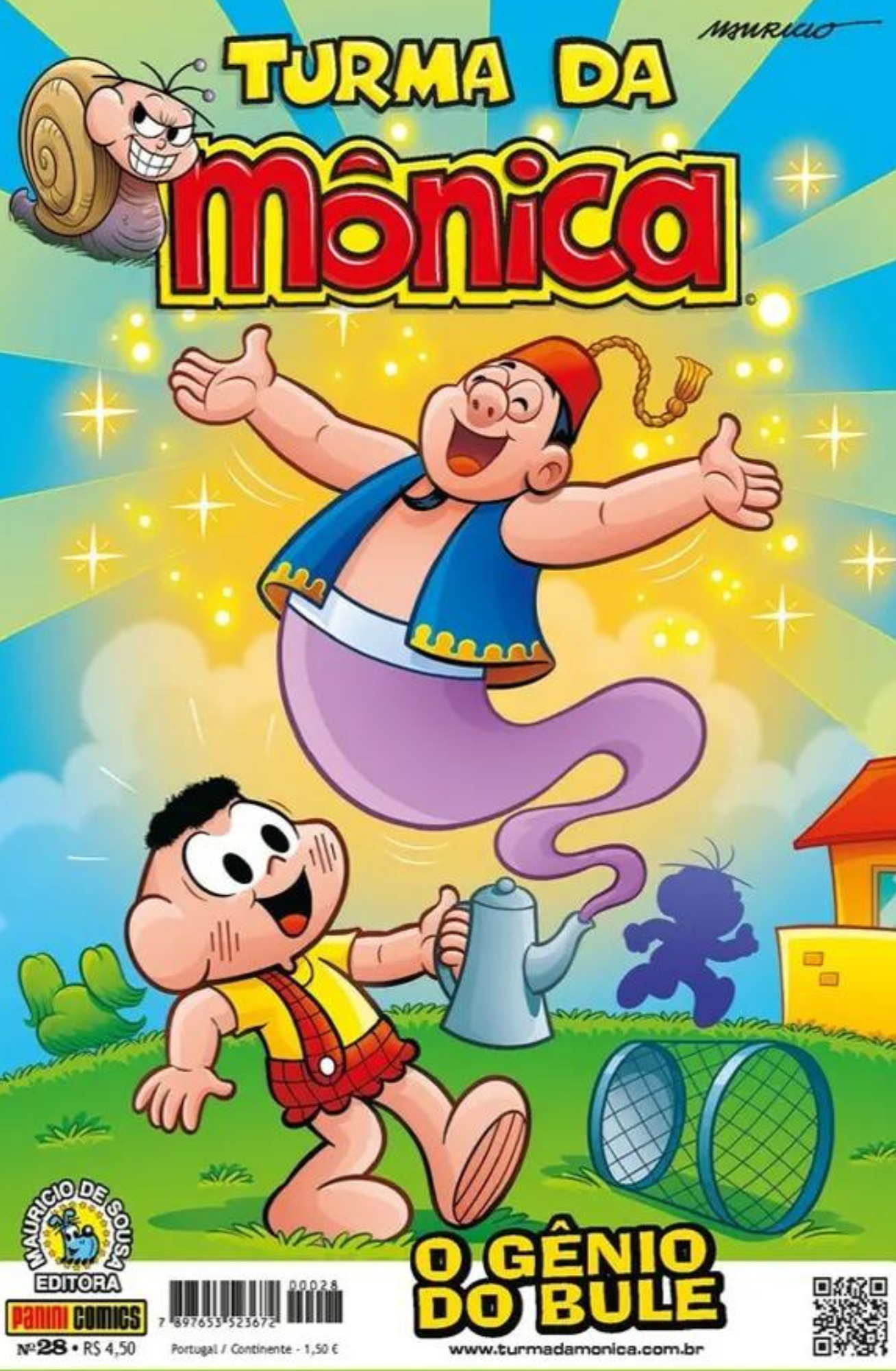 Turma da Mônica 28: O Gênio do Bule