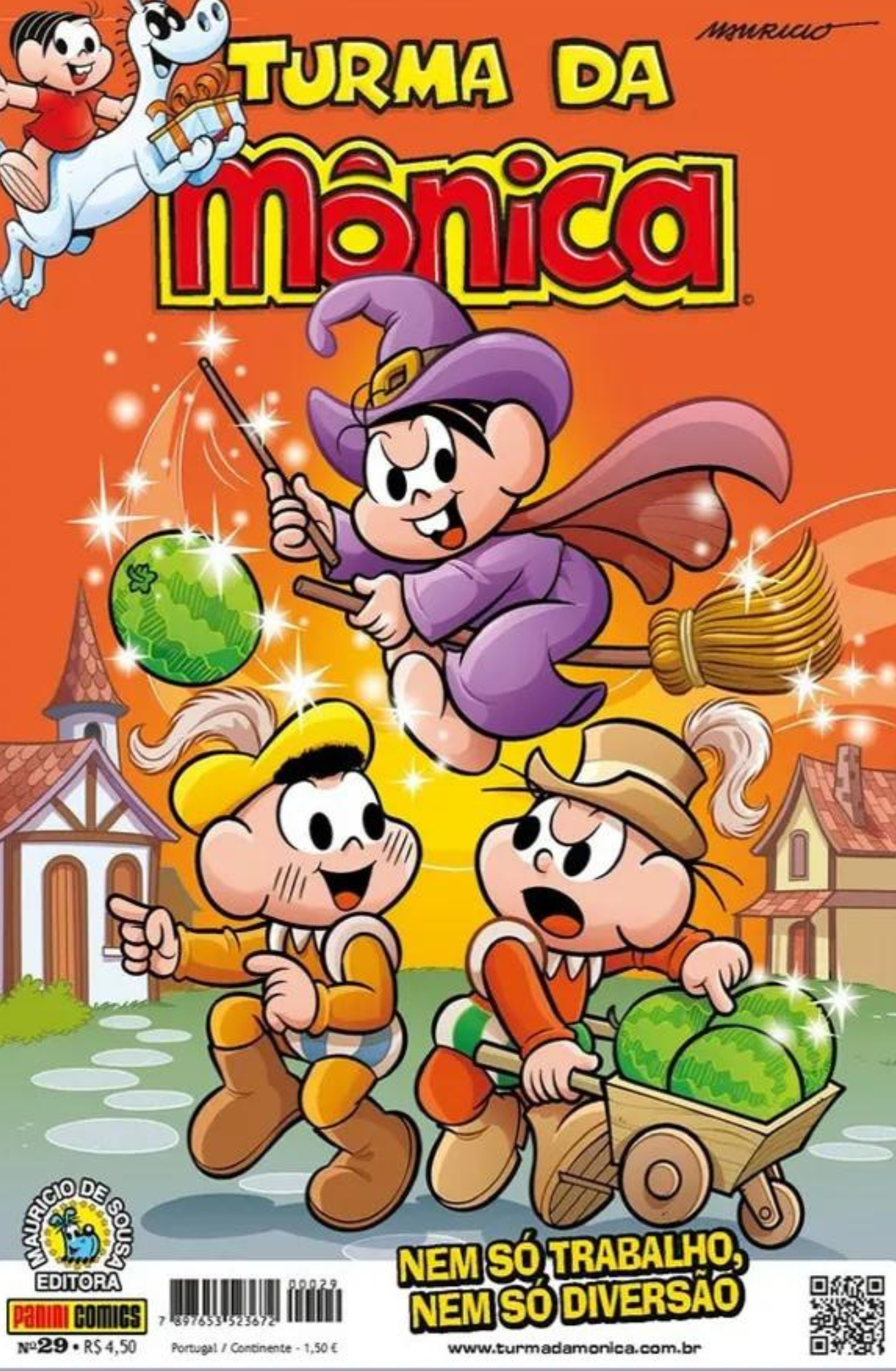 Turma da Mônica 29: Nem Só Trabalho, Nem Só Diversão