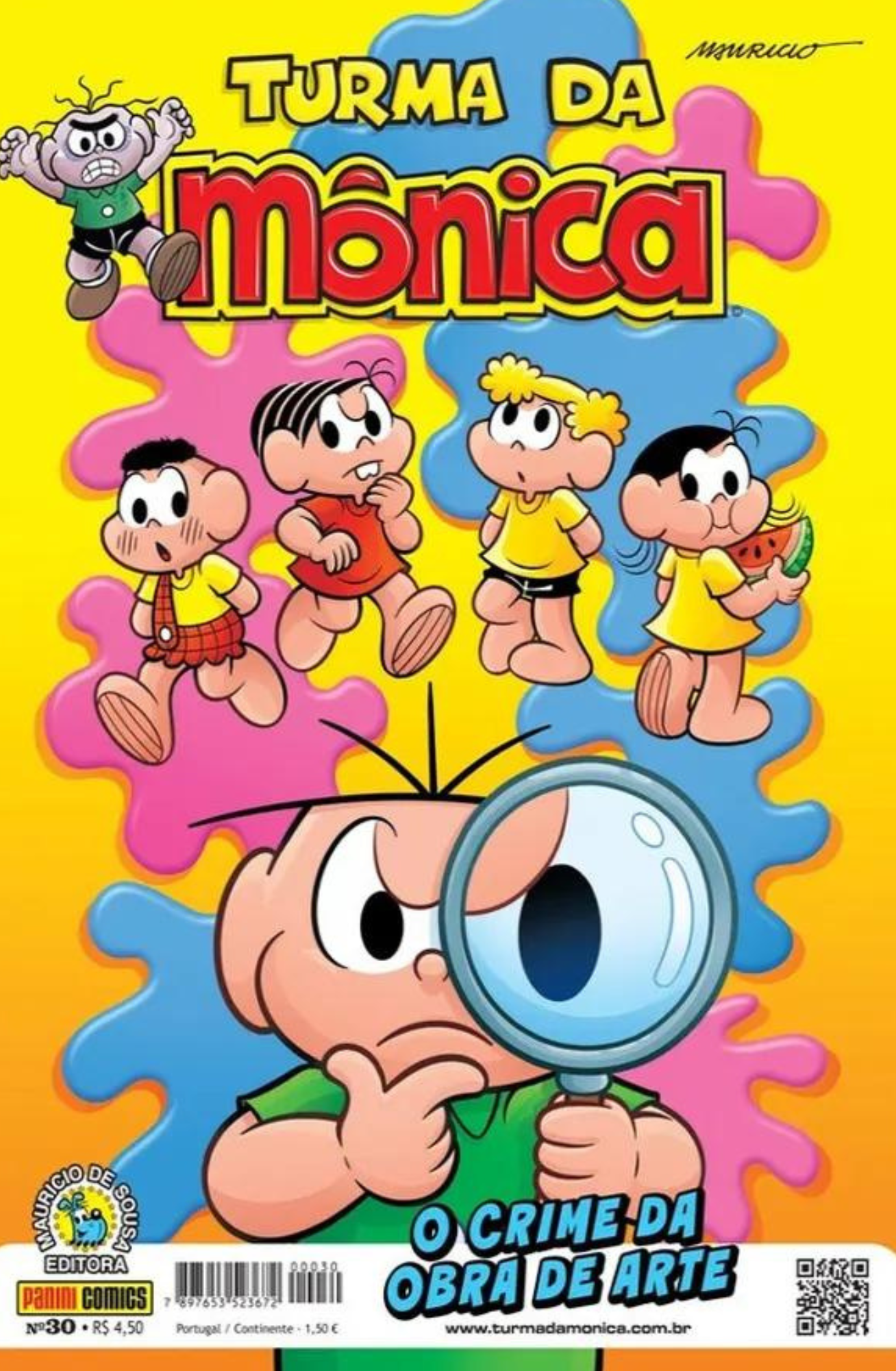 Turma da Mônica 30: O Crime Da Obra De Arte