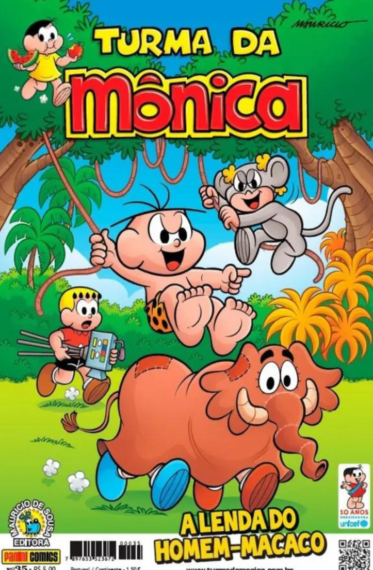 Turma da Mônica 35: A Lenda do Homem-Macaco