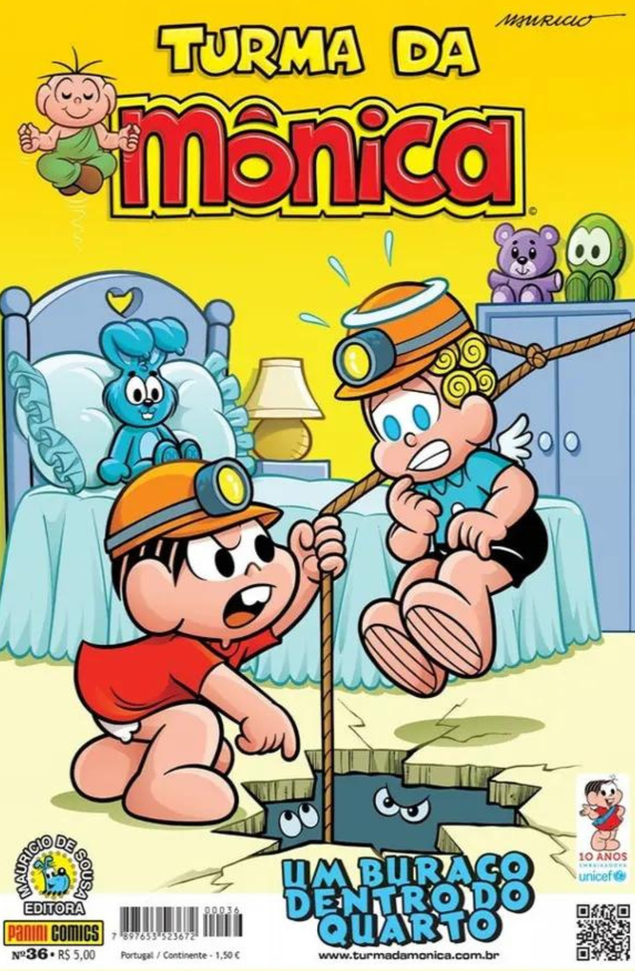 Turma da Mônica 36: Um Buraco Dentro do Quarto