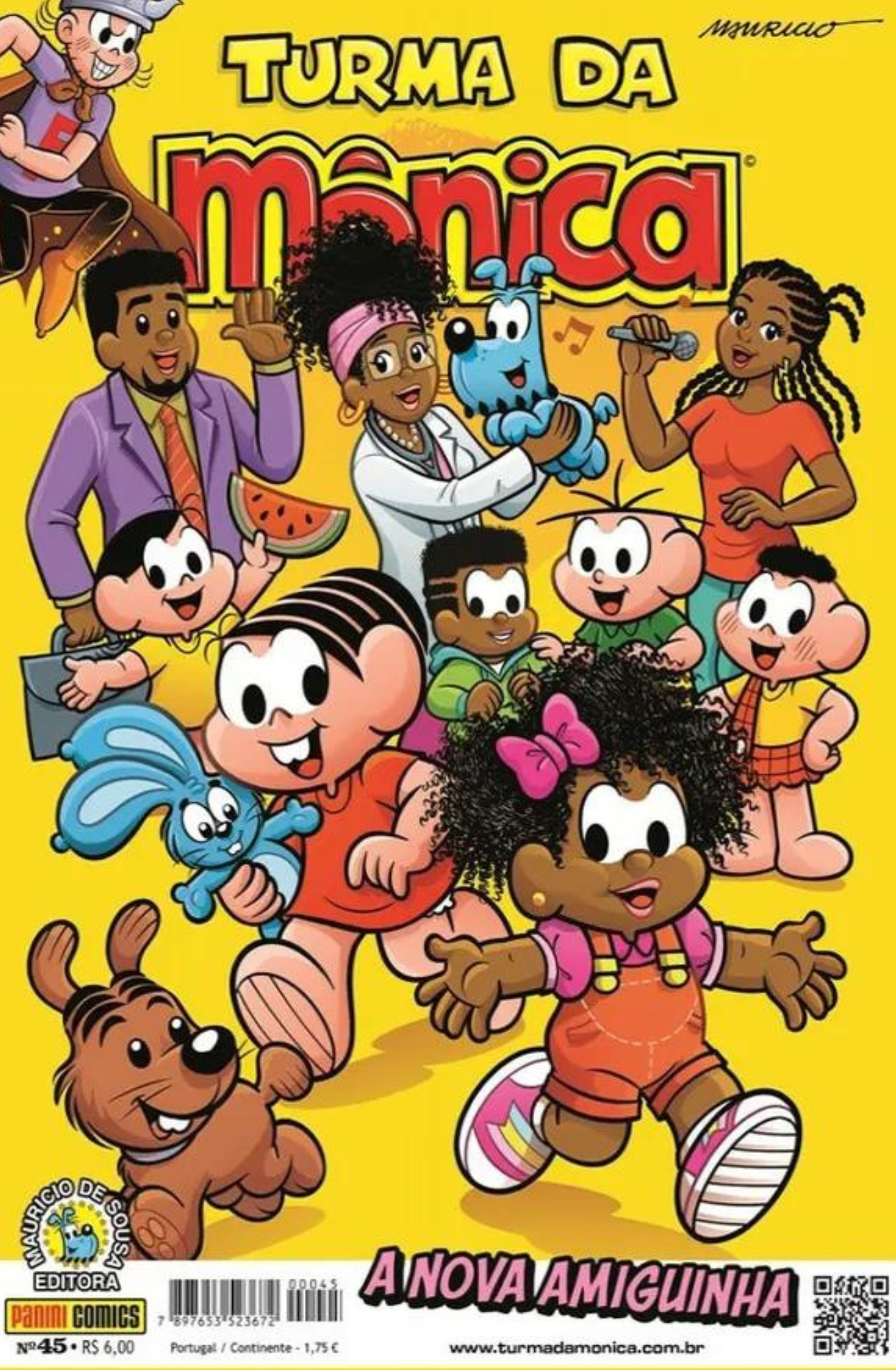 Turma da Mônica 45: A Nova Amiguinha