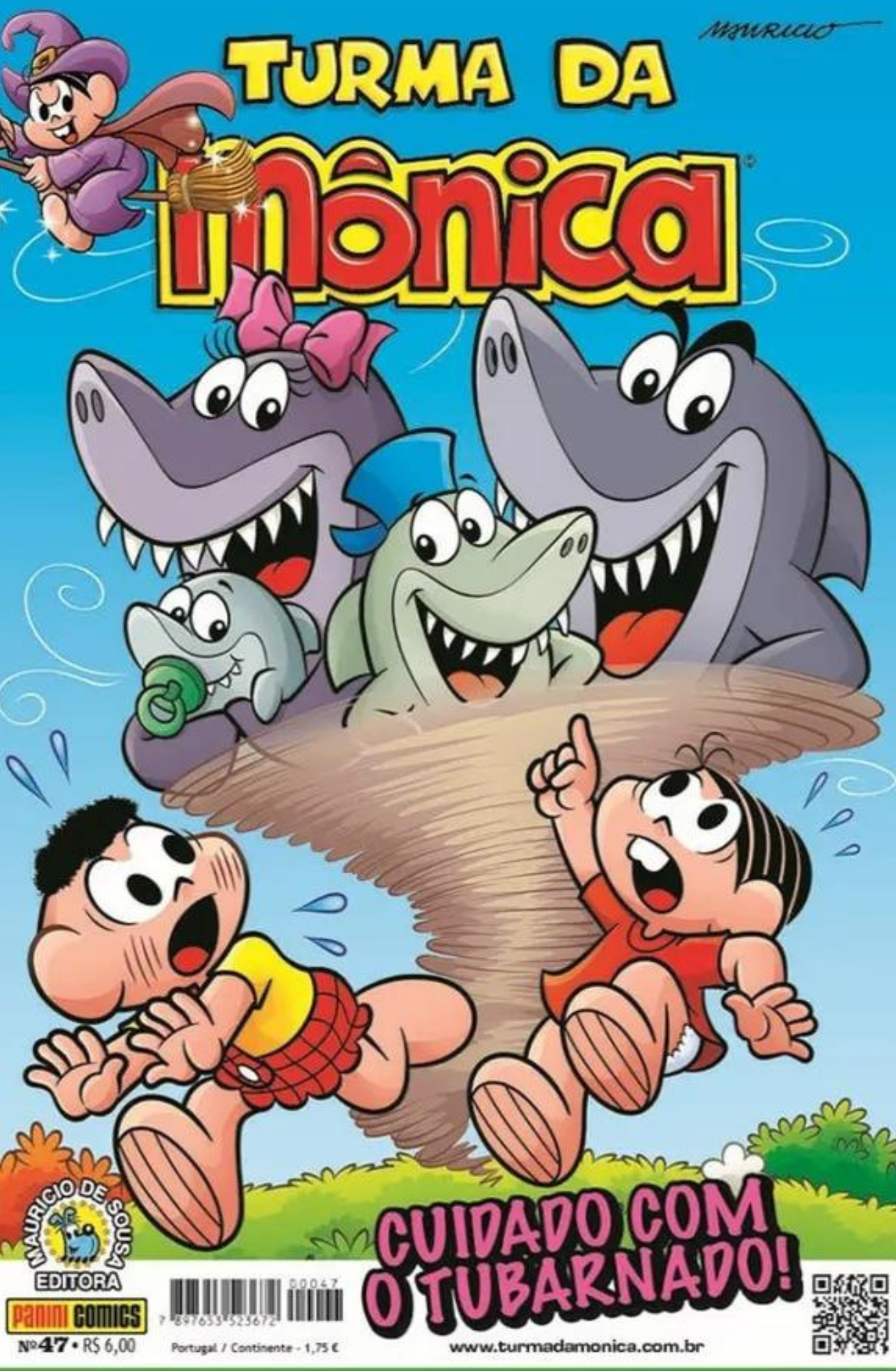 Turma da Mônica 47: Cuidado Com o Tubarnado!