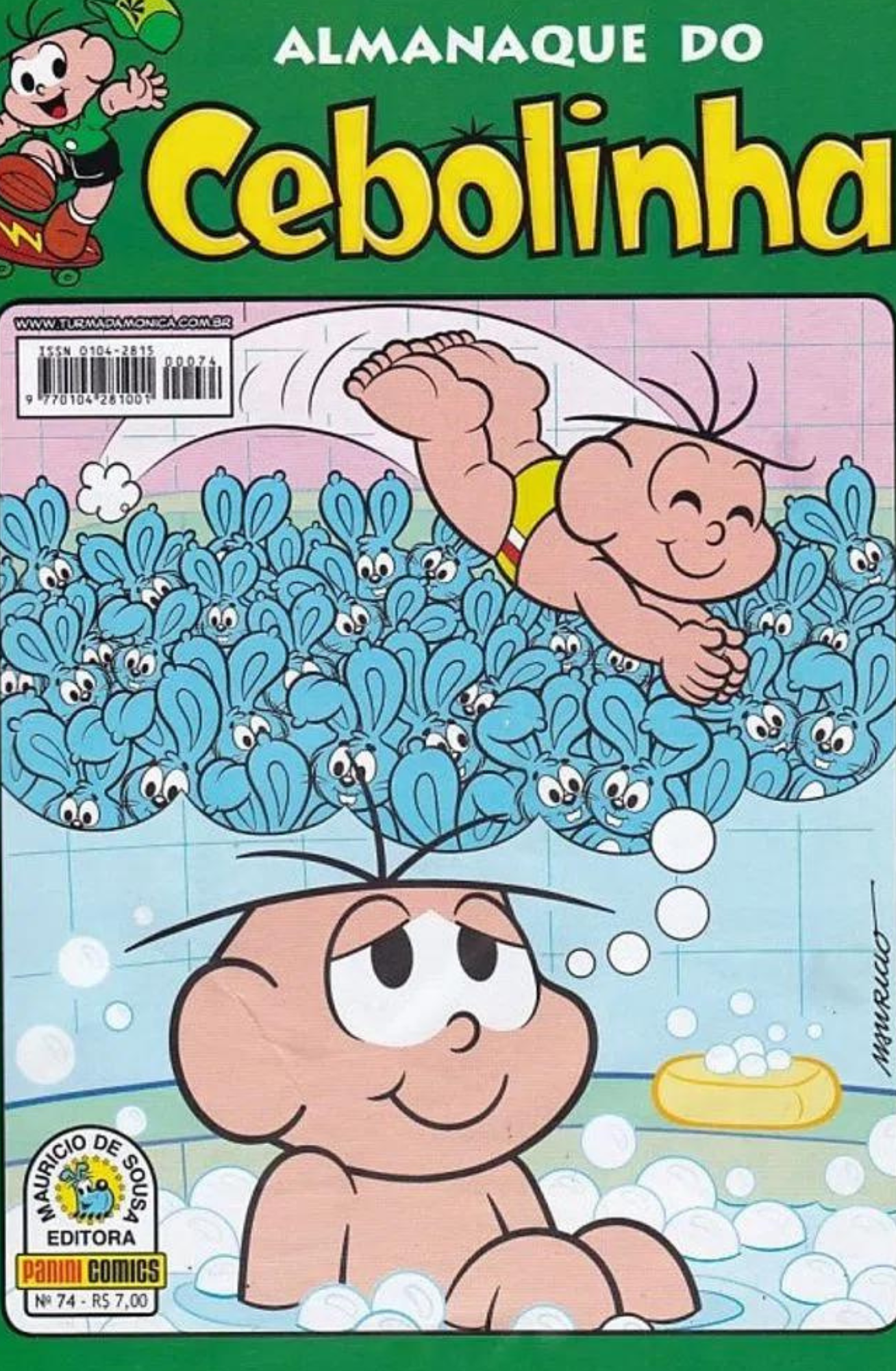 Almanaque do Cebolinha 74